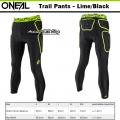 TRAIL Pants Lime/Black