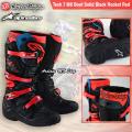 TLD - Alpinestars Tech 7 MX Boot Solid Black Rocket Red