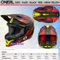 V.26 - 3SRS HAZE BLACK / RED / NEON YELLOW
